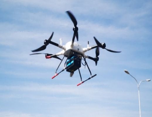 바람 저항하는 다중 회전자 UAV Long150 10km 제어 반경 원격 제어 무인 항공기