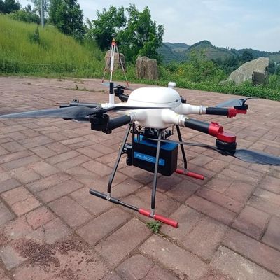 바람 저항하는 다중 회전자 UAV Long150 10km 제어 반경 원격 제어 무인 항공기