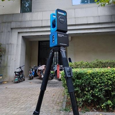 건물 정면 측정을 위한 높은 정밀도 4kg 150m TLS360 3D 레이저 스캐너