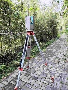 개악 감시를 위한 500m 3D 장거리 레이저 스캐너 HS500i 5mm@40m 정확도