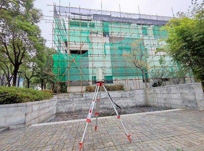 건물을 위한 1.5m-500m 범위 IP64 HS500i 지상 3D 레이저 스캐너
