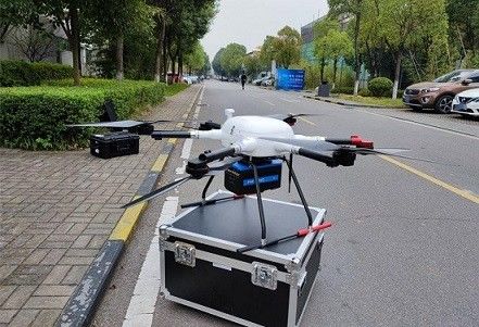도로 조사를 위한 100-2000kHz 고정밀 5mm@50m PM-1500 UAV LiDAR 시스템