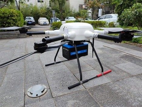지형 매핑을 위한 100-2000kHz PRR PM-1500 공중 LiDAR 시스템