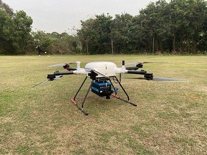 감시를 위한 범위 1500m PM-1500 공중 LiDAR 스캐너 LiDAR 매핑 체계